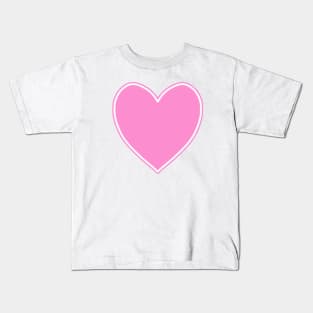 Pink Heart Kids T-Shirt